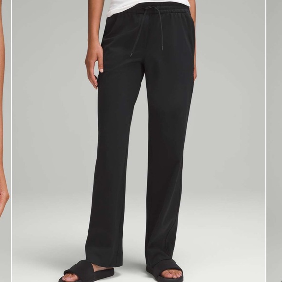 lululemon athletica Pants - Lululemon XL Luxtreme Mid-Rise Straight-Leg Trouser